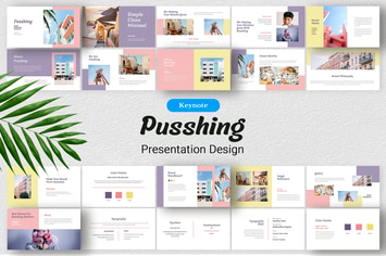 Pusshing - Presentation Design Template Keynote