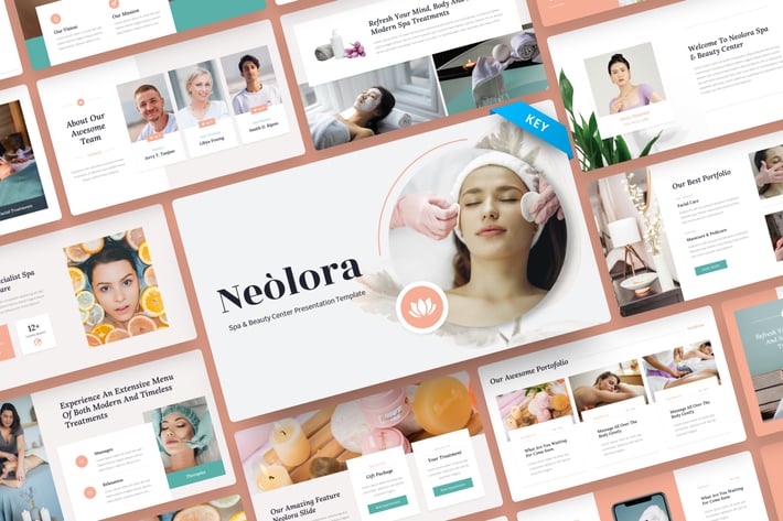 Neolora - Spa & Beauty Center Keynote
