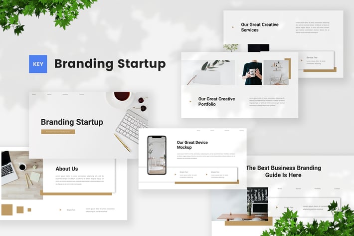 Startup Branding Keynote Template