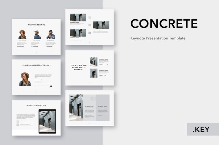 Concrete Keynote Template
