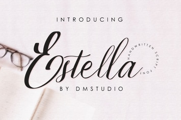 Estella - Handwritten Font