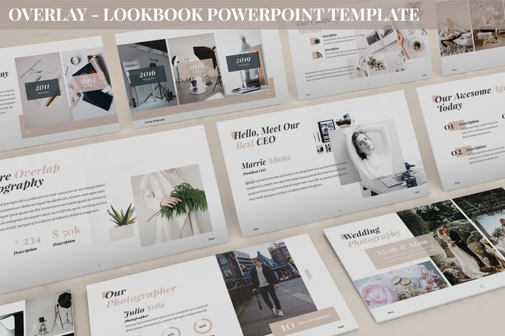 Overlay - Lookbook Powerpoint Template