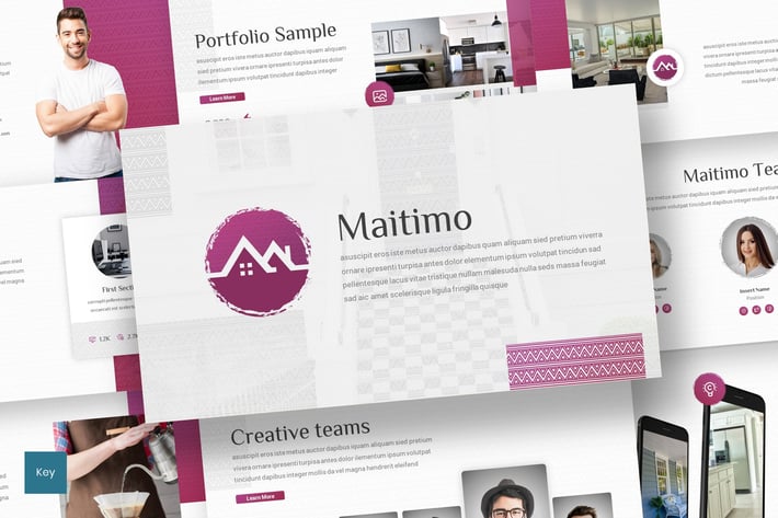 Maitimo - Real Estate Keynote Template