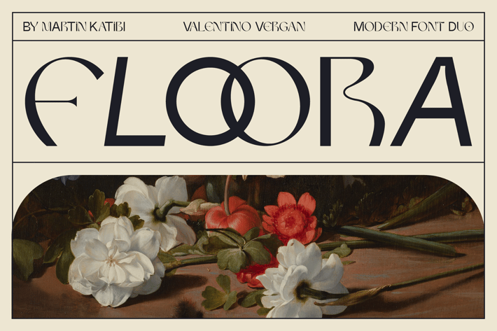 Floora - Modern Font Duo