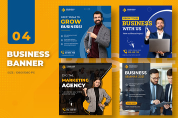 Business Marketing Banner Template