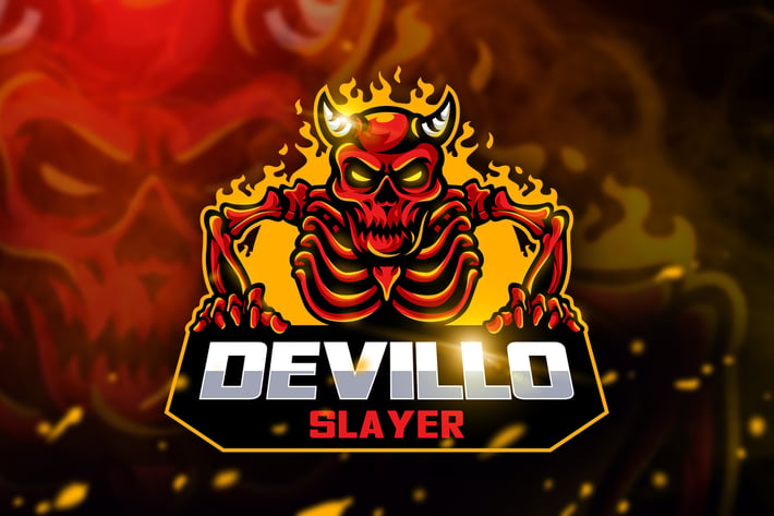 Devillo Slayer - Mascot & Esport Logo