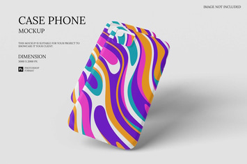 Stylish Case Phone Design - Mockup