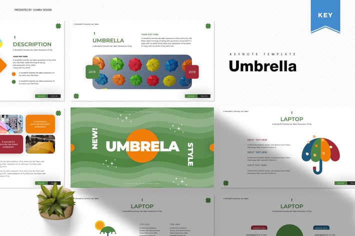 Umbrella | Keynote Template
