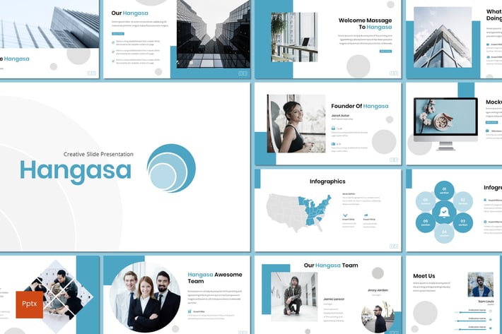 Hangasa - Powerpoint Template