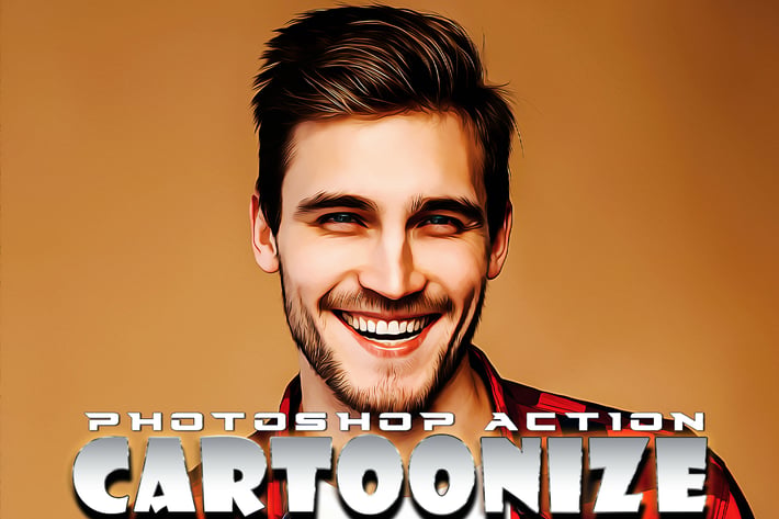 Cartoonize Photoshop Action