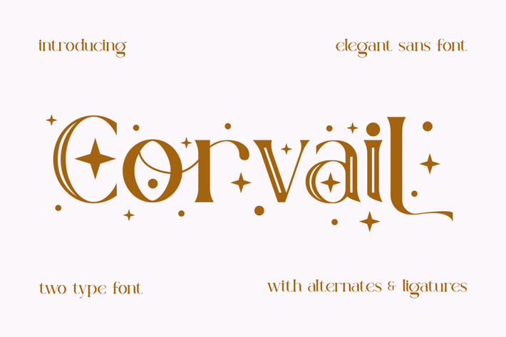 Corvail - Elegant Serif Font