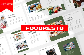 Food Resto - Keynote Template
