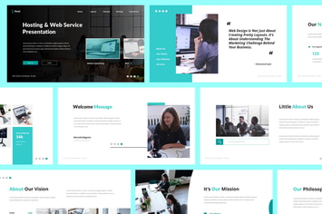 Host Web Hosting Powerpoint Template