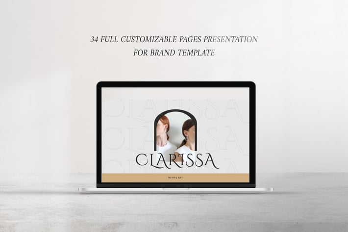 Clarissa Brand Presentation Template