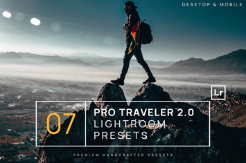 7 Pro Traveler 2.0 Lightroom Presets + Mobile