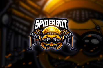 Spiderbot - Mascot & Esport Logo