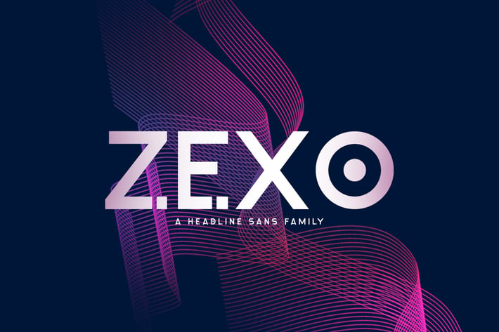 Zexo Sans 4 Family