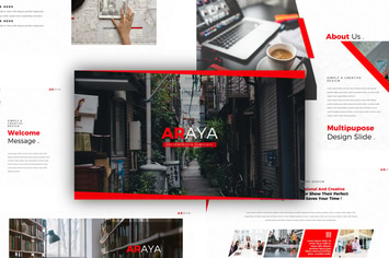 Araya Multipurpose Powerpoint Templates
