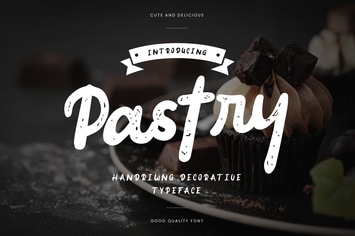 Pastry - Rusty Bold Script Font
