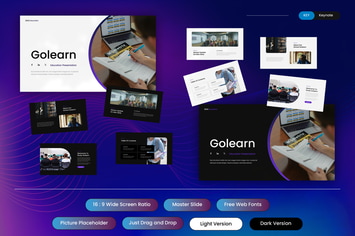 Golearn - Education Keynote Template
