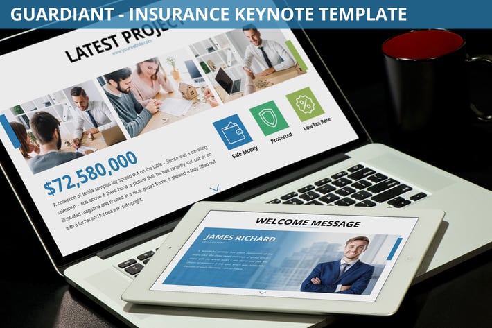 Guardiant - Insurance Keynote Template