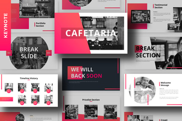 Cafetaria - Business Keynote Template