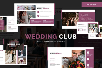 Wedding Club - Keynote Template