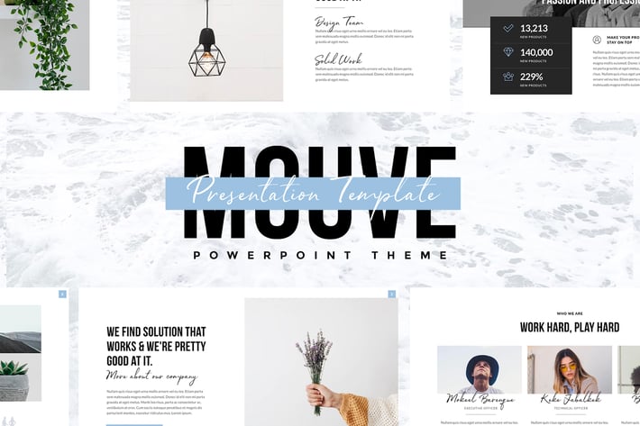 MOUVE - Elegant Powerpoint Template
