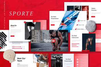 SPORTE - Sport Powerpoint Template 