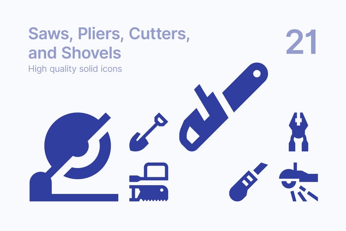 Saws, Pliers, Cutters, and Shovels
