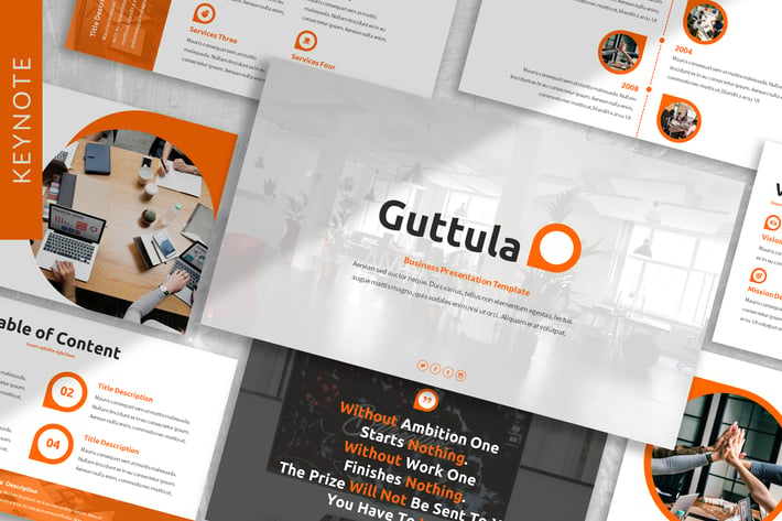 Guttula - Business Keynote Template