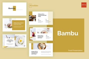 Bambu - Food Powerpoint Presentation Template