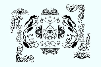 Ink Ornaments