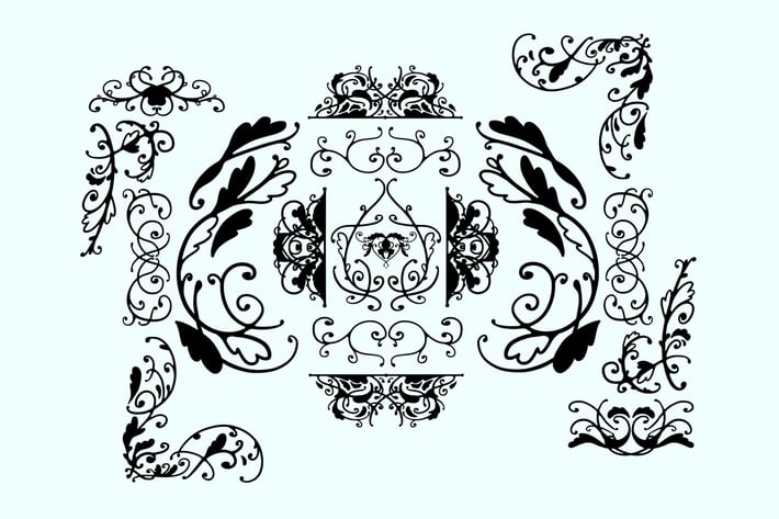 Ink Ornaments