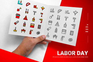 Labor Day - Icons