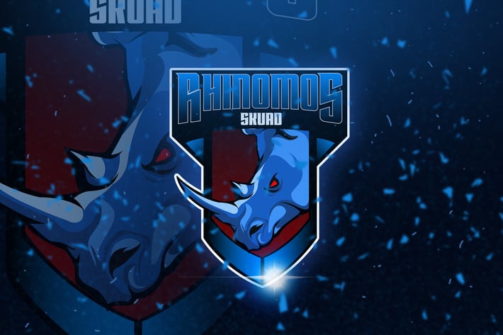 Rhinomos - Mascot & Esport Logo
