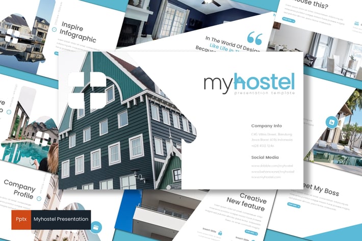 Myhostel - Powerpoint Template