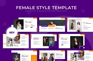 Female Style - Keynote Template
