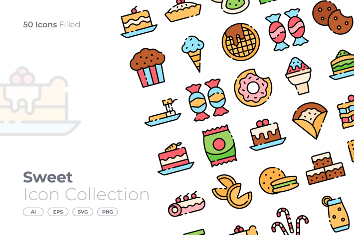 Sweet Filled Icon