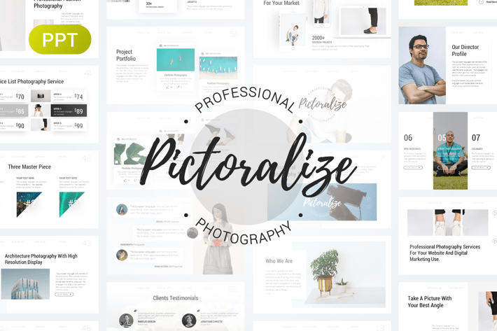 Pictoralize Photography PowerPoint Template