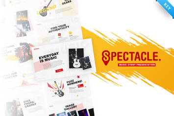 Spectacle - Music Event Keynote Template