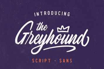 The Greyhound - Font Duo