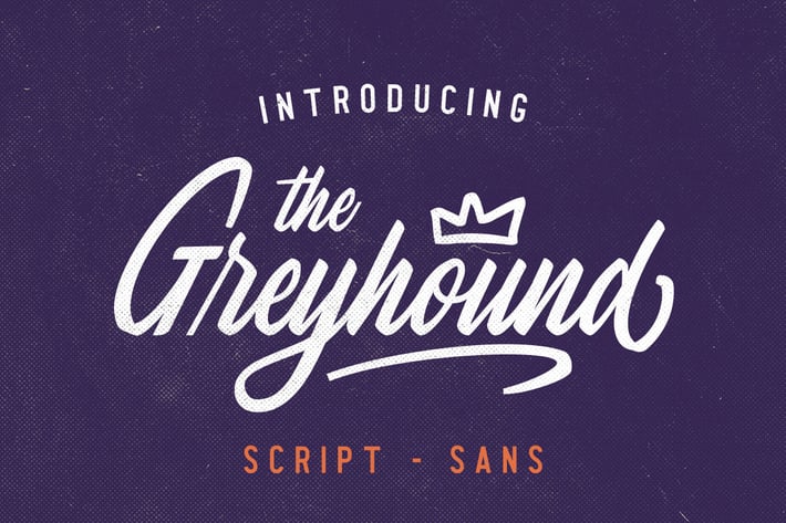 The Greyhound - Font Duo