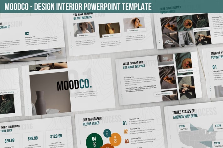 Moodco - Design Interior Powerpoint Template