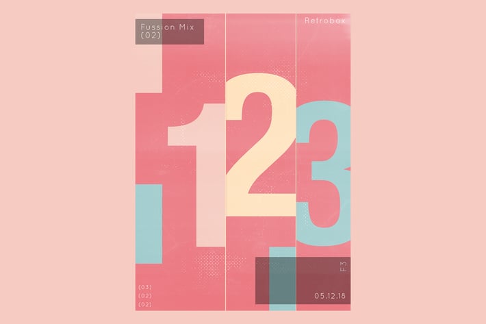 1 2 3 Play Flyer Poster