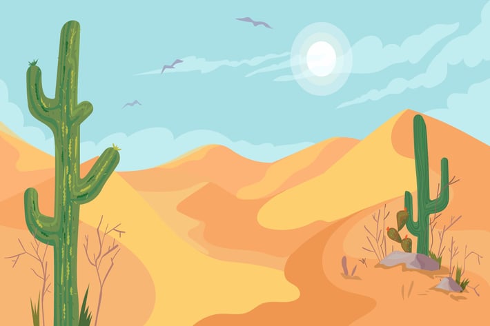 Desert - Illustration Background