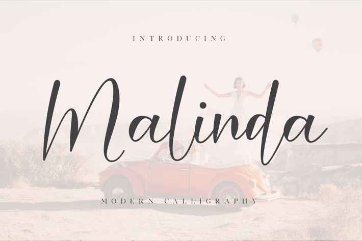 Malinda -  Wedding Font