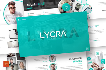 Lycra - Business Powerpoint Template