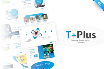 T-Plus Creative Keynote Template