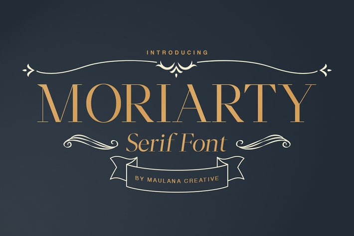 Moriarty Serif Font